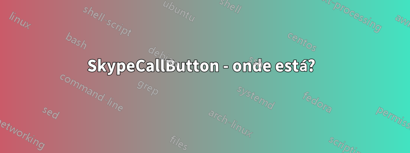 SkypeCallButton - onde está? 