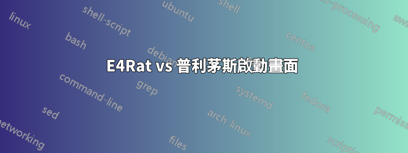 E4Rat vs 普利茅斯啟動畫面