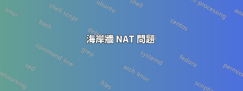 海岸牆 NAT 問題