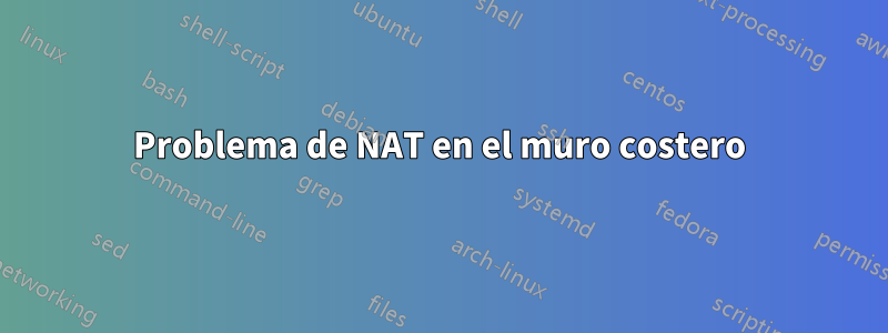 Problema de NAT en el muro costero