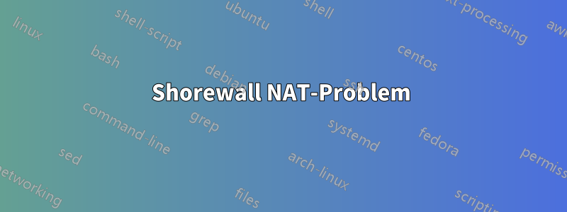 Shorewall NAT-Problem