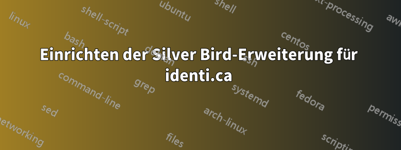 Einrichten der Silver Bird-Erweiterung für identi.ca