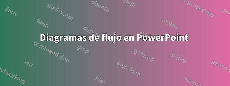 Diagramas de flujo en PowerPoint