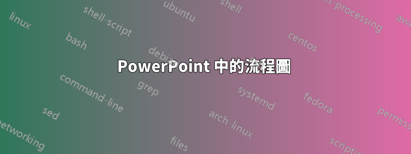 PowerPoint 中的流程圖