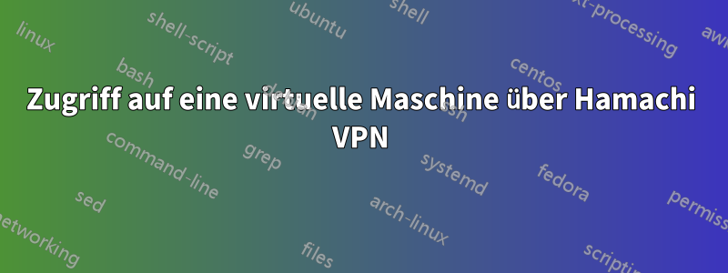 Zugriff auf eine virtuelle Maschine über Hamachi VPN