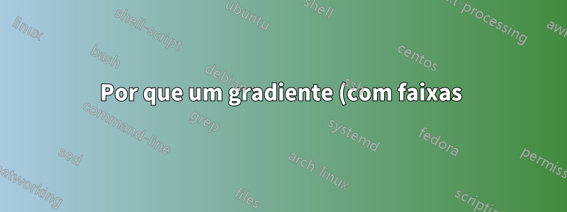 Por que um gradiente (com faixas) de preto a índigo faz com que a tela LCD da Dell pisque?