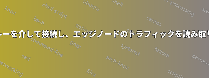 独自のTORリレーを介して接続し、エッジノードのトラフィックを読み取り不可能にする