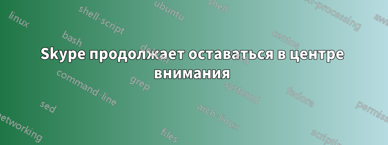 Skype продолжает оставаться в центре внимания
