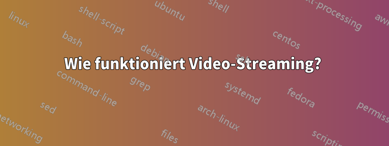 Wie funktioniert Video-Streaming?