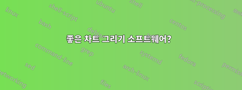 좋은 차트 그리기 소프트웨어? 
