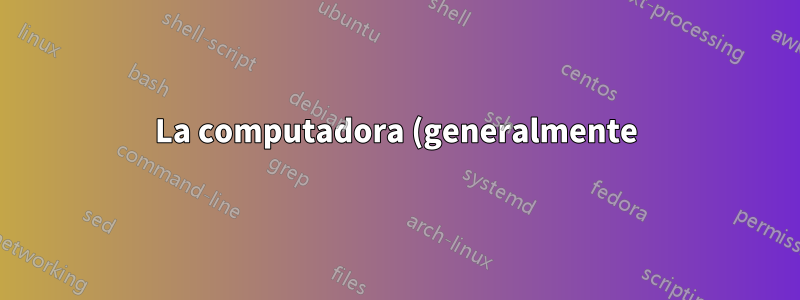 La computadora (generalmente) no se inicia, el reloj se reinicia y luego funciona genial