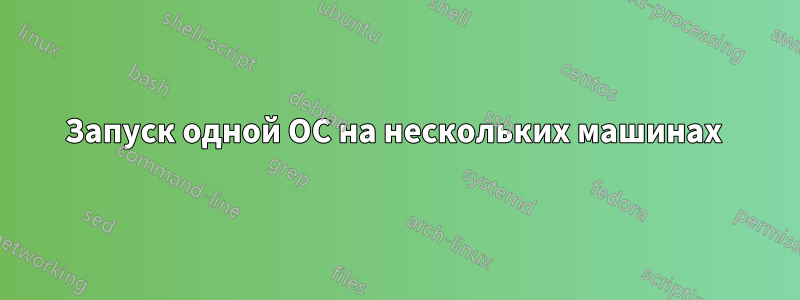 Запуск одной ОС на нескольких машинах 