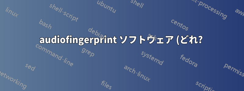 audiofingerprint ソフトウェア (どれ?) を使用して、音楽をアーティストのアルファベット順、アーティスト名、アルバム/シングル/EP タイトルの順に整理するにはどうすればよいですか?