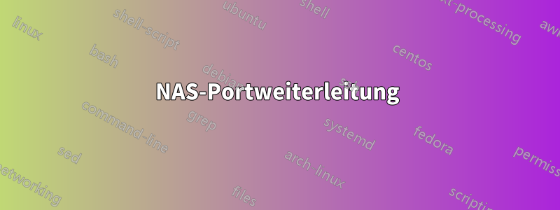 NAS-Portweiterleitung