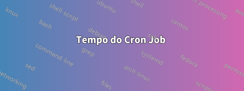 Tempo do Cron Job