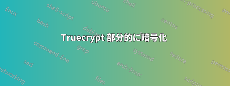 Truecrypt 部分的に暗号化