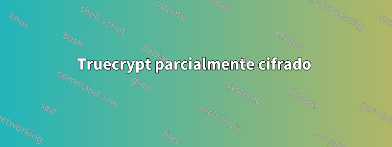 Truecrypt parcialmente cifrado