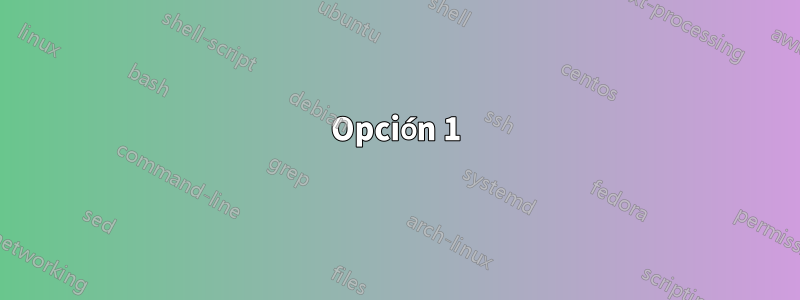 Opción 1