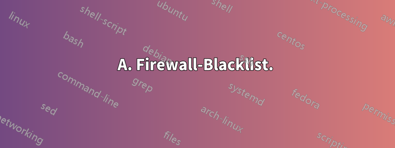 A. Firewall-Blacklist.