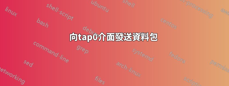 向tap0介面發送資料包