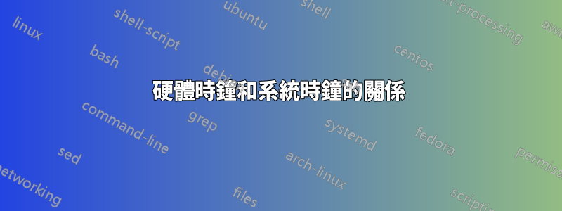 硬體時鐘和系統時鐘的關係