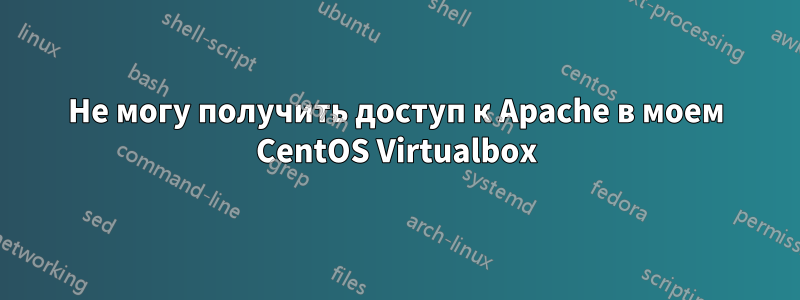 Не могу получить доступ к Apache в моем CentOS Virtualbox