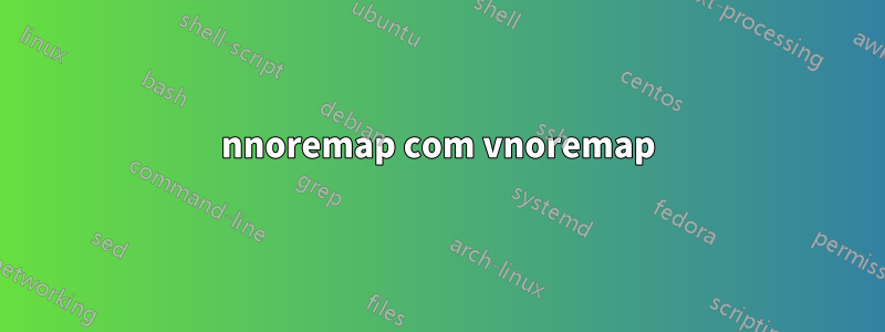 nnoremap com vnoremap