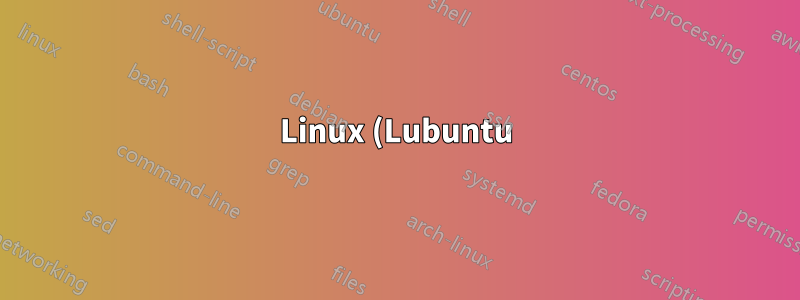 Linux (Lubuntu) per PXE-Boot installieren?