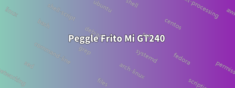 Peggle Frito Mi GT240