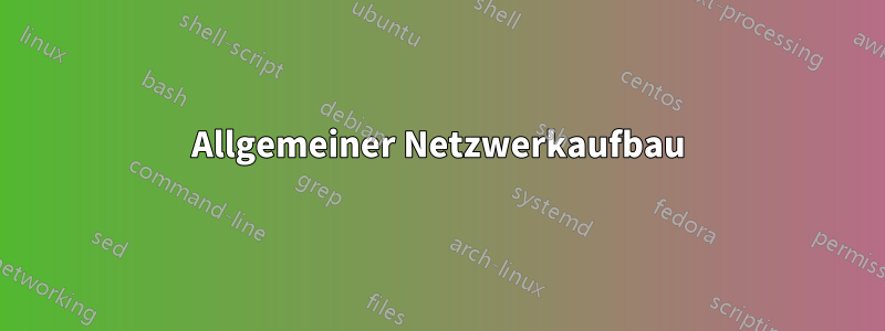 Allgemeiner Netzwerkaufbau