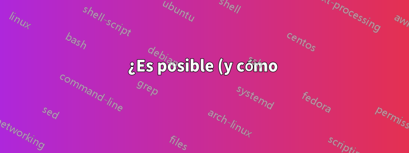¿Es posible (y cómo) realizar la personalización del usuario para el resaltado de sintaxis en el editor/visor integrado de Midnight Commander?