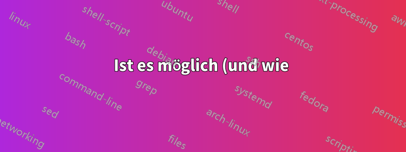 Ist es möglich (und wie) eine benutzerdefinierte Anpassung der Syntaxhervorhebung im integrierten Midnight Commander-Editor/-Viewer vorzunehmen?