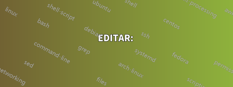 EDITAR:
