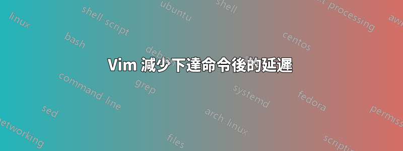 Vim 減少下達命令後的延遲