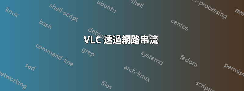 VLC 透過網路串流