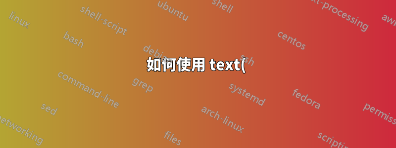 如何使用 text()+indirect() 從兩個數字建構單元格引用?