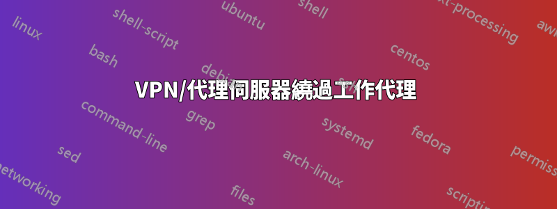 VPN/代理伺服器繞過工作代理
