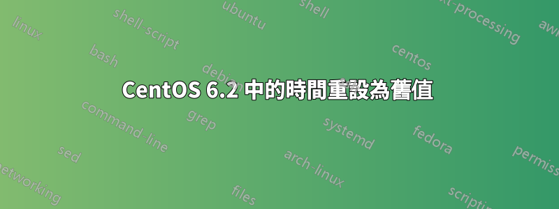 CentOS 6.2 中的時間重設為舊值