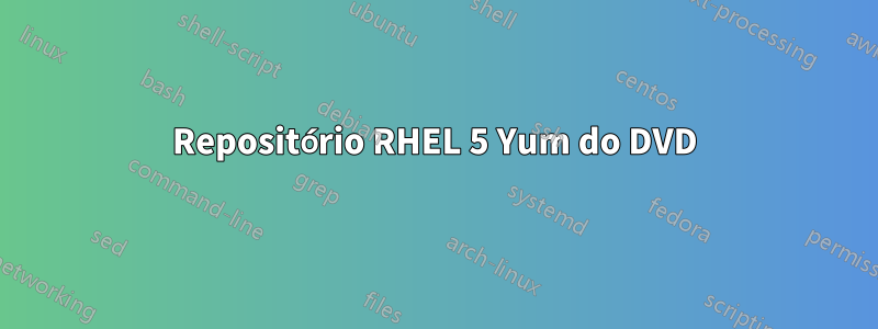 Repositório RHEL 5 Yum do DVD