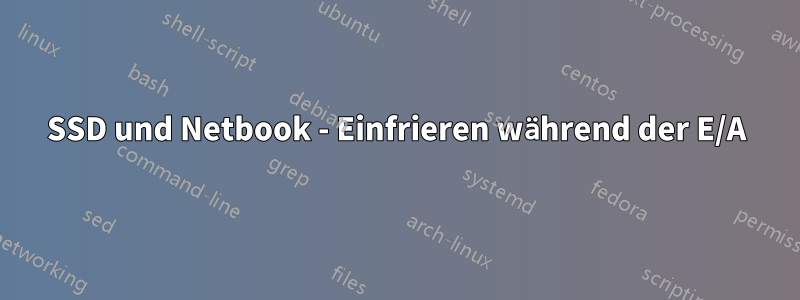 SSD und Netbook - Einfrieren während der E/A