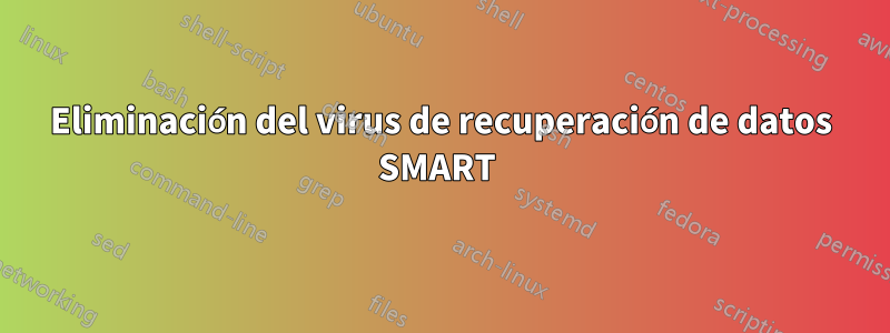 Eliminación del virus de recuperación de datos SMART 