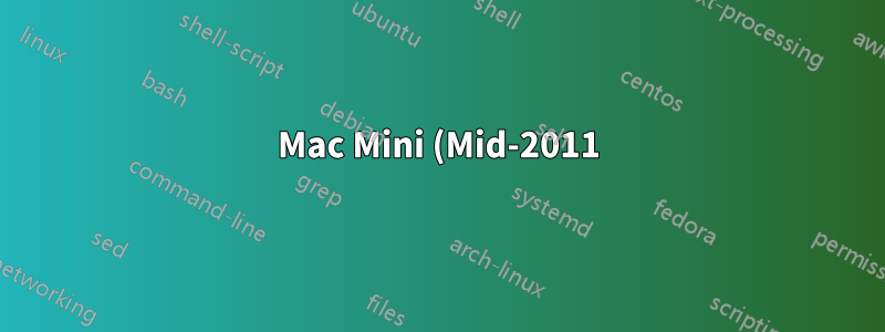Mac Mini (Mid-2011) 上の Windows Server 2008 R2 - インストール後にエラーが大量に発生
