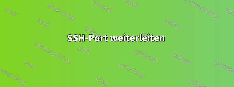 SSH-Port weiterleiten