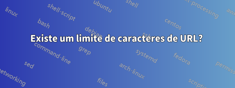 Existe um limite de caracteres de URL?