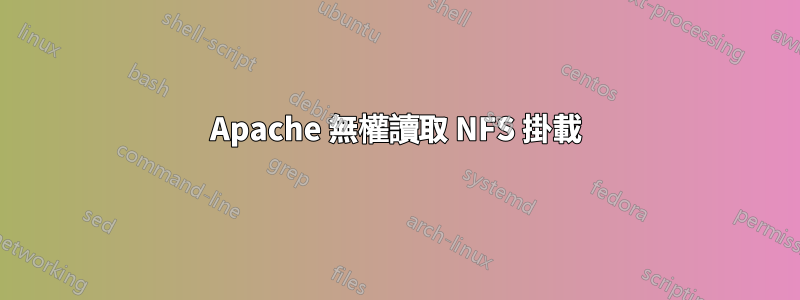 Apache 無權讀取 NFS 掛載