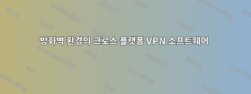 방화벽 환경의 크로스 플랫폼 VPN 소프트웨어