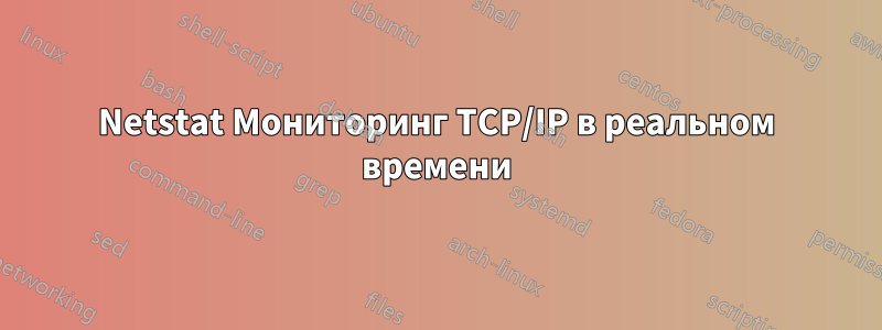 Netstat Мониторинг TCP/IP в реальном времени