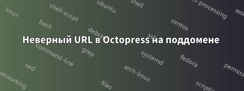 Неверный URL в Octopress на поддомене