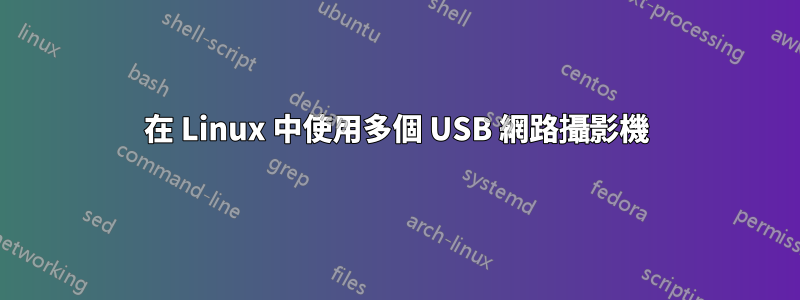 在 Linux 中使用多個 USB 網路攝影機