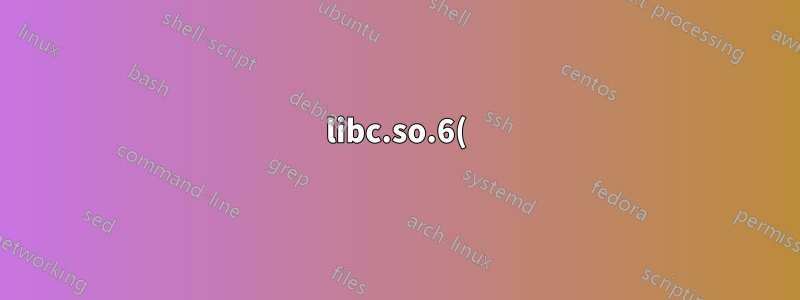 libc.so.6() (64 bits) es necesario para .... ubuntu 11.10